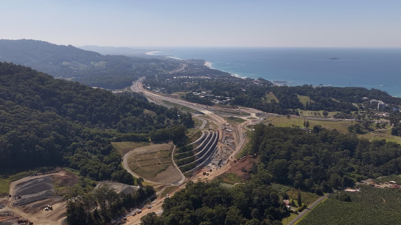 Coffs Harbour Bypass works